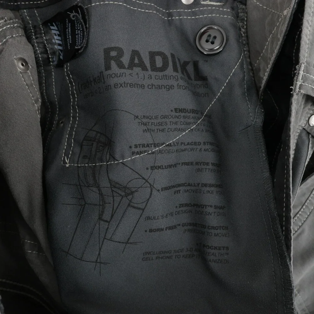 Kuhl Men's Cargo Pants in Gray